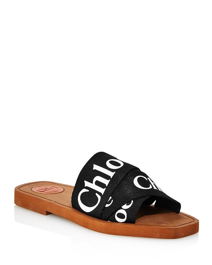 Chloé
            
    
                
                    Women's Woody Logo Slide Sandals | Bloomingdale's (US)