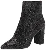 Betsey Johnson Blue Women's Cady Ankle Boot, Black, 7 | Amazon (US)