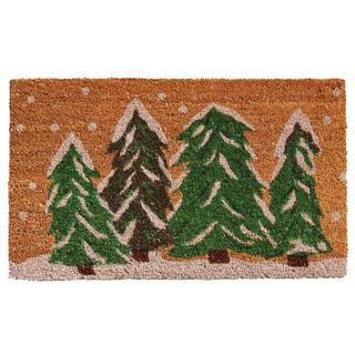 Calloway Mills Winter Wonderland 17 in. x 29 in. Coir Door Mat 122251729 - The Home Depot | The Home Depot