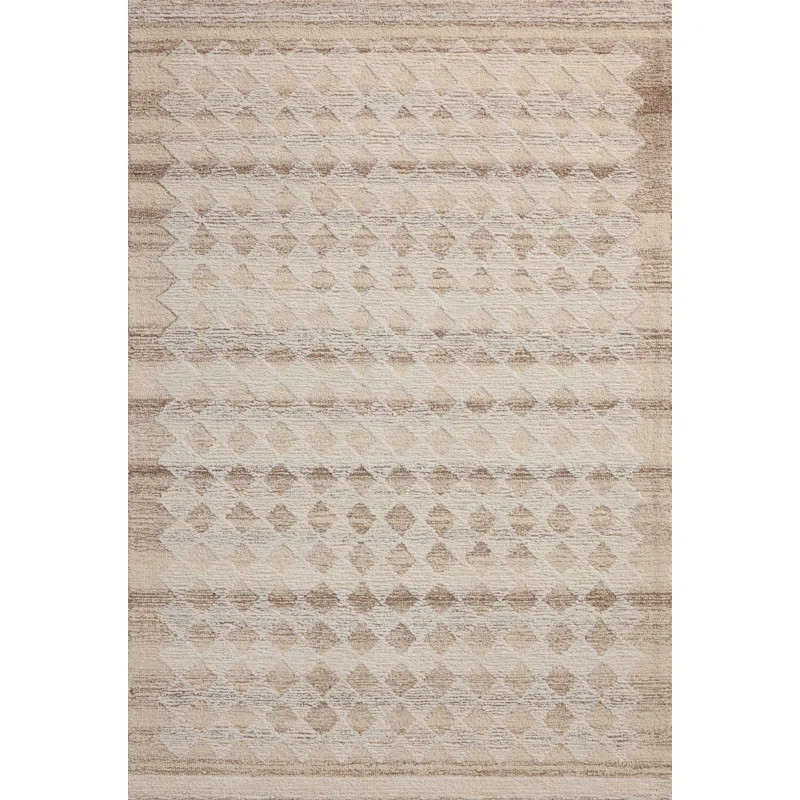 Magnolia Home by Joanna Gaines x Loloi Rae Natural / Ivory Area Rug | Wayfair North America