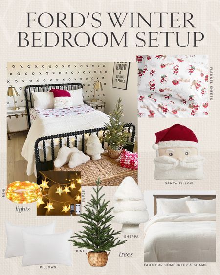 HOLIDAY \ winter bedroom setup!

Bed
Bedding
Cozy home
Christmas decor 
Tree 

#LTKhome #LTKHoliday #LTKfindsunder50