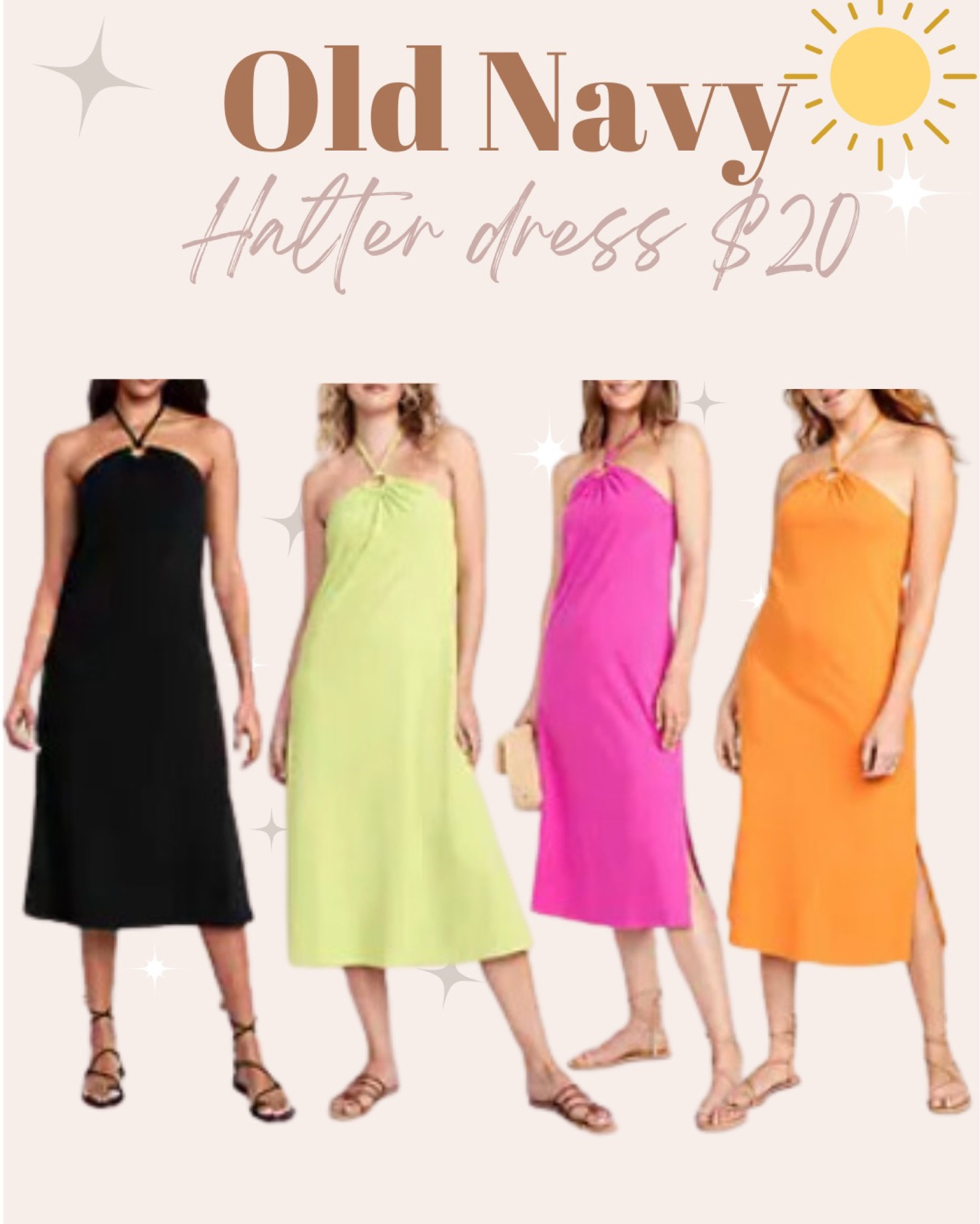 $20 halter dress this week only!







Summer dress, midsize fashion, Old Navy, vacation wear #ltkfind

#LTKSeasonal #LTKunder50 #LTKtravel