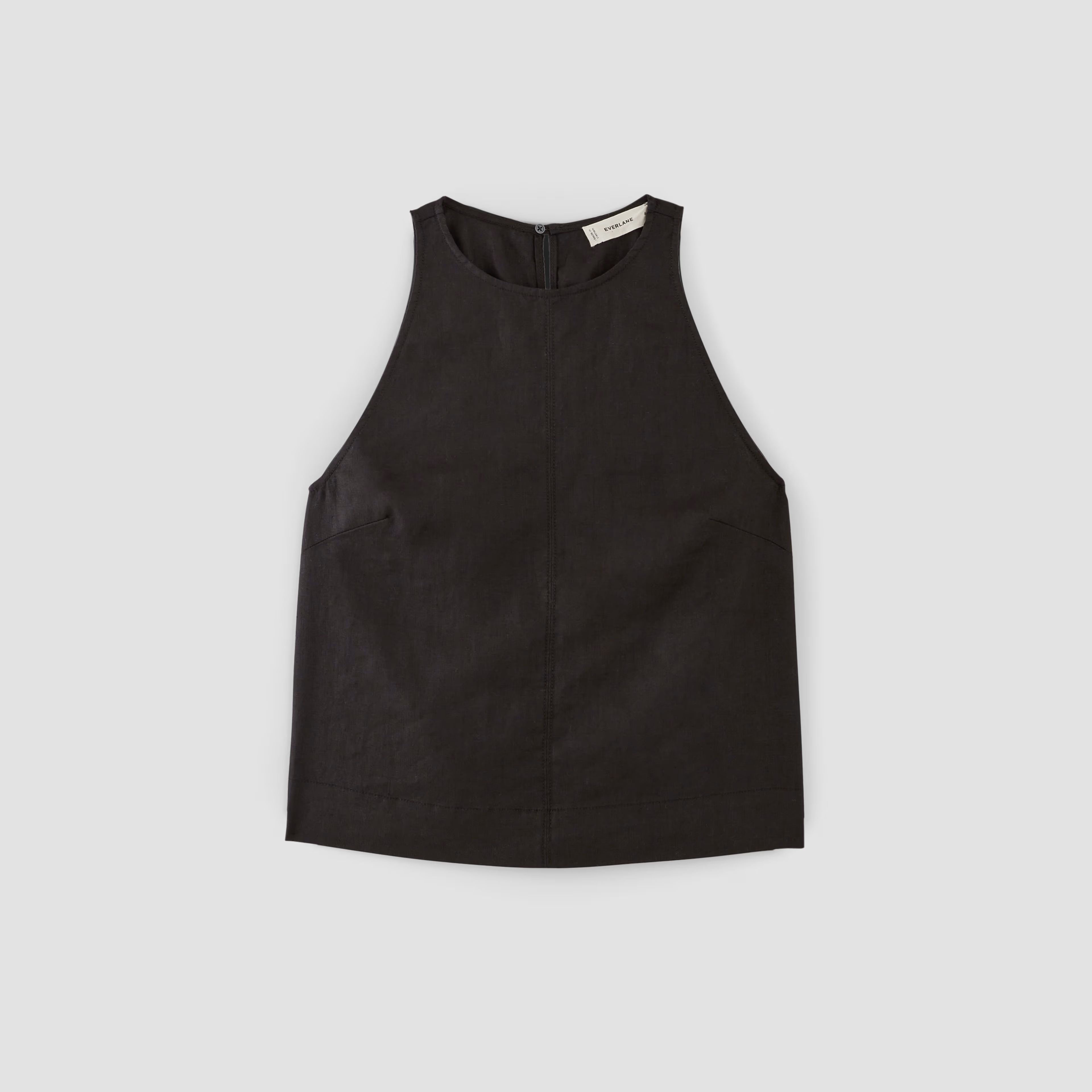 The Linen High-Neck Tank | Everlane