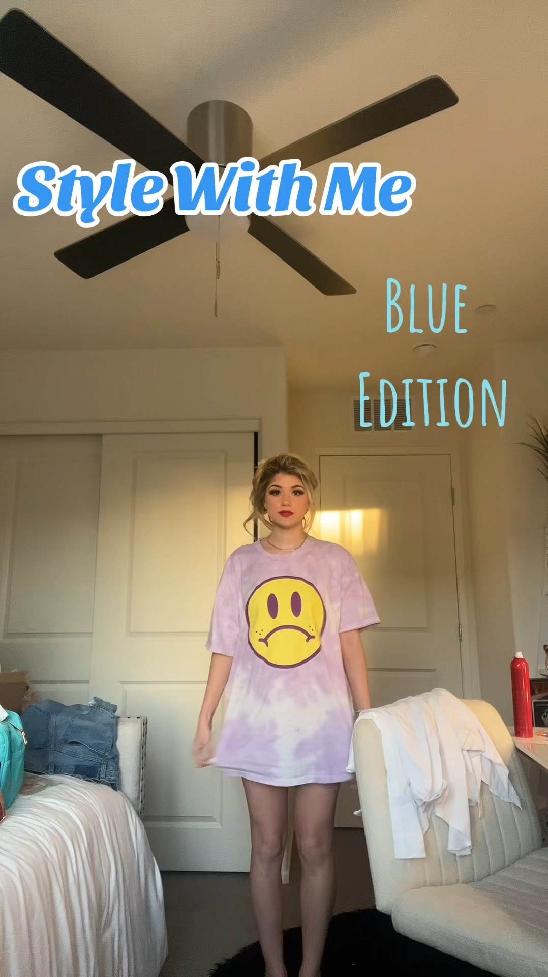 Feelin blue?!?! Here’s a little blue moment! Loving the boxer shorts trend! 

#LTKFindsUnder50 #LTKStyleTip #LTKVideo