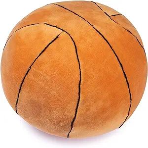 Plush Basketball | Fluffy Stuffed Basketball Plush Toy | Soft Stuffed Basketball Plush | Basketba... | Amazon (US)