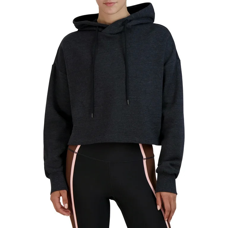 BCBG Paris Women's Show your Assets Ultra Crop Hoodie | Walmart (US)