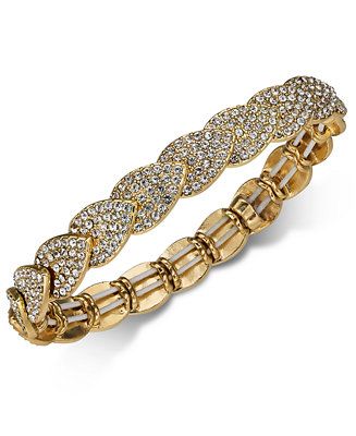 INC Pavé Stretch Bracelet, Created for Macy's | Macys (US)