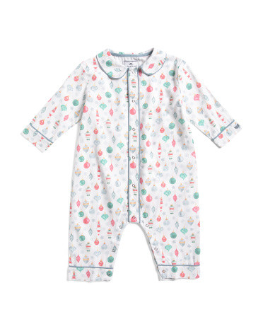 Infant And Toddler Vintage Ornaments Romper | TJ Maxx