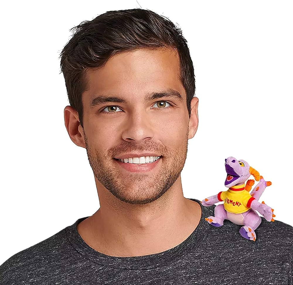 Disney - Figment Magnetic Shoulder Plush - 5'' | Amazon (US)