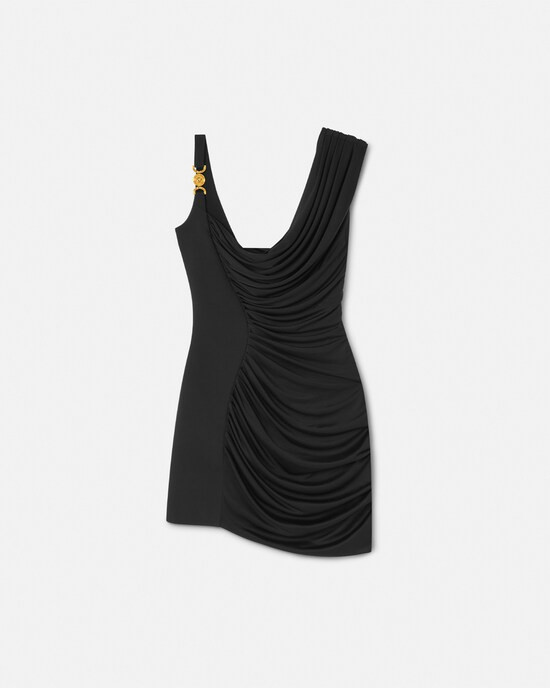 Medusa '95 Draped Mini Dress | Versace (US)