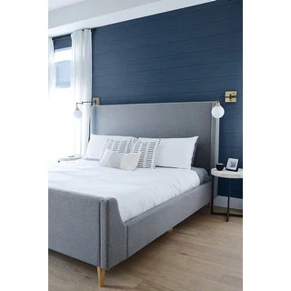 NextWall Coastal Blue Shiplap Peel and Stick Wallpaper - 20.5 in. W x 18 ft. L | Overstock.com Sh... | Bed Bath & Beyond
