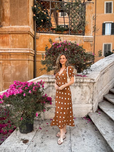 This dress was giving!! Obsessed with it and this look for our Europe trip. 🧡 

#LTKSeasonal #LTKtravel #LTKeurope