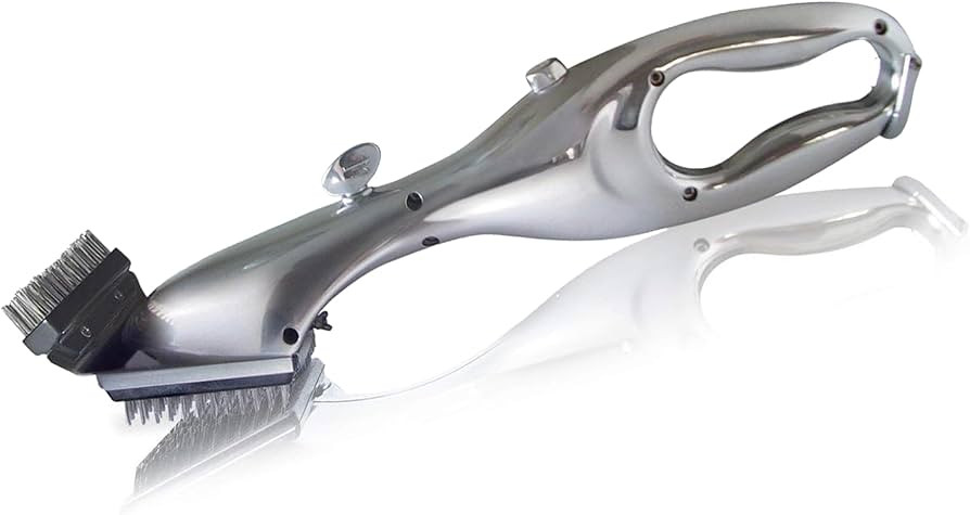 Grill Daddy GL13186C Grand Platinum Steam Grill Brush, 20", Gray | Amazon (US)