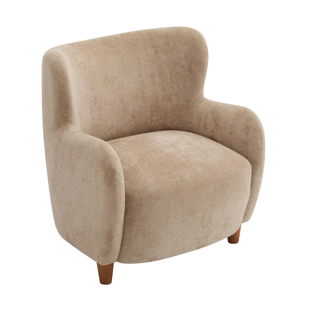 Reshami Wing Back Fabric Upholstered Accent Chair | Wayfair North America