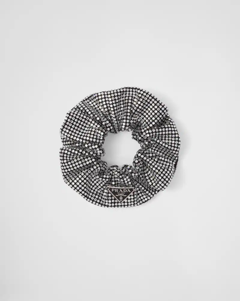 Satin scrunchie | Prada Spa US