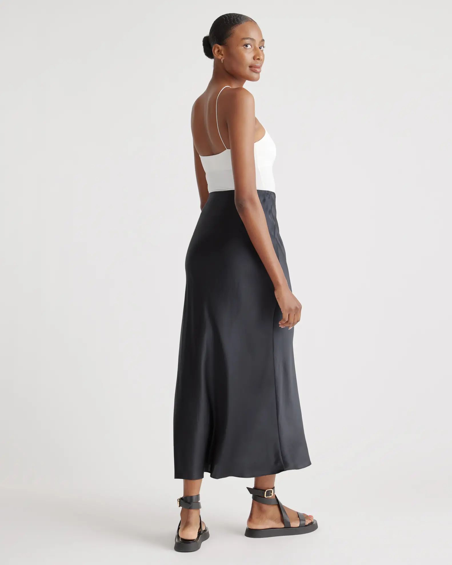 100% Washable Silk Maxi Skirt | Quince