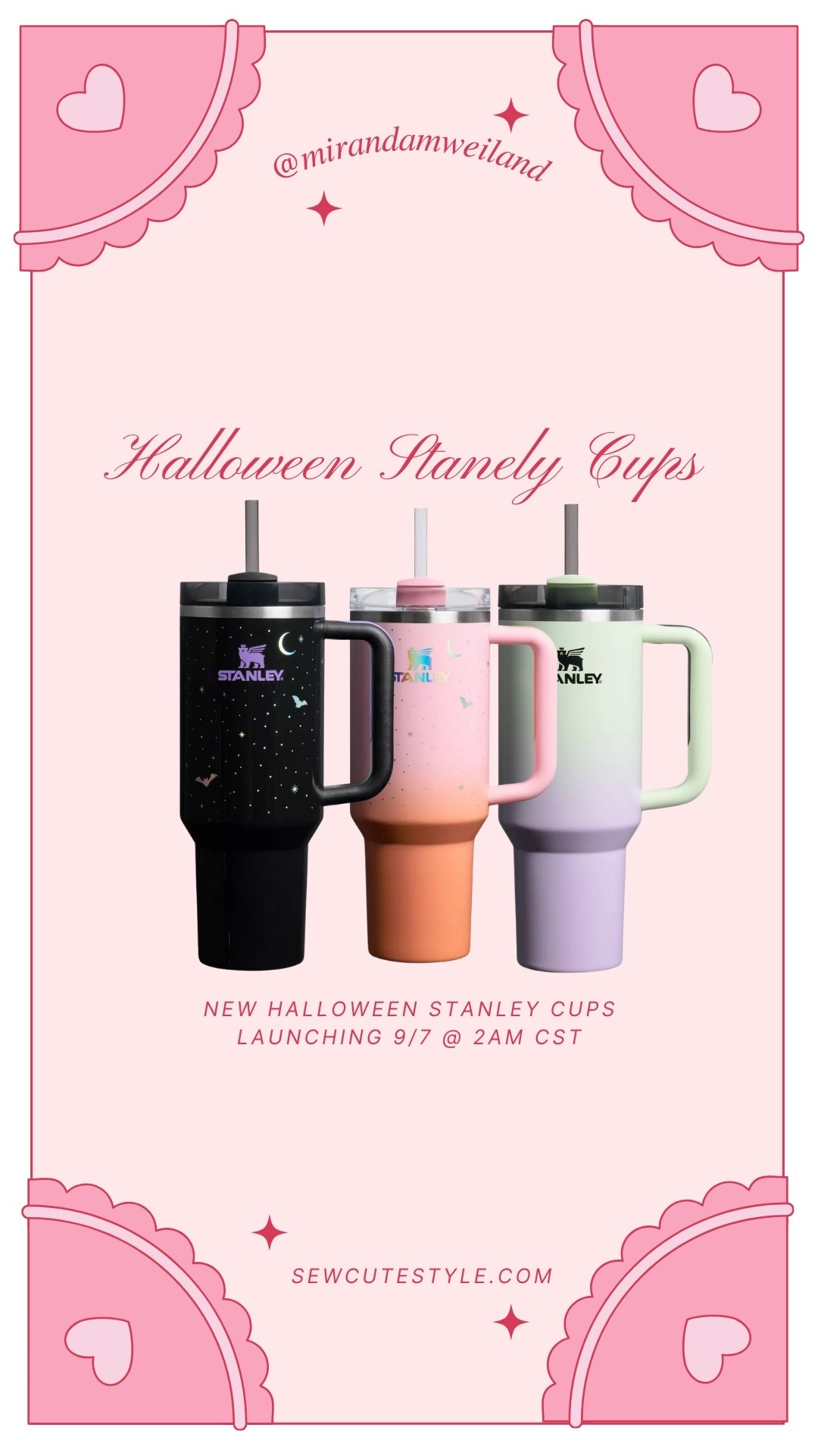 Halloween Stanley cups launch 9/7 at 2am CST! 

Halloween cups / Halloween decor / Halloween finds / Halloween home / Stanley tumbler / tumbler cup 

#LTKFindsUnder100 #LTKSeasonal