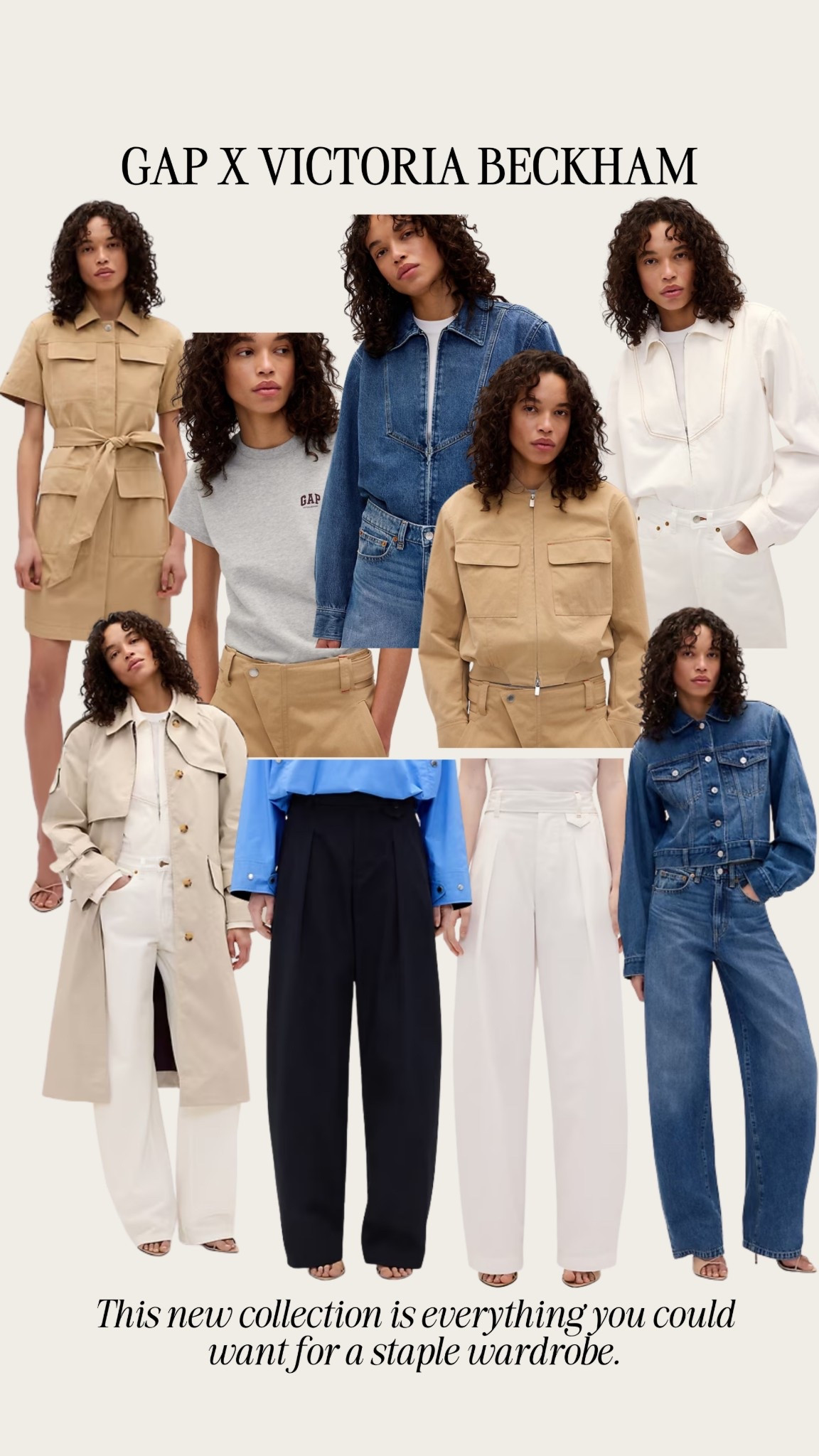 New GAP x Victoria Beckham collection is live and it’s selling FAST!!! The perfect additions to your staple wardrobe. 