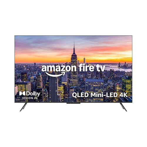 Introducing Amazon Fire TV 65" Omni Mini-LED Series, QLED 4K UHD smart TV, Dolby Vision IQ, 144hz gaming mode, Ambient Experience, hands-free with Alexa, 2024 release | Amazon (US)