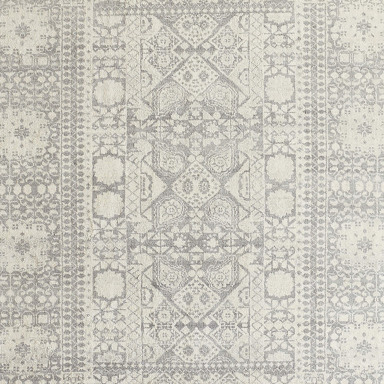 Sardinia Wool Performance Blend Traditional Blue Handknotted Area Rug 8'x10' | Crate & Barrel | Crate & Barrel