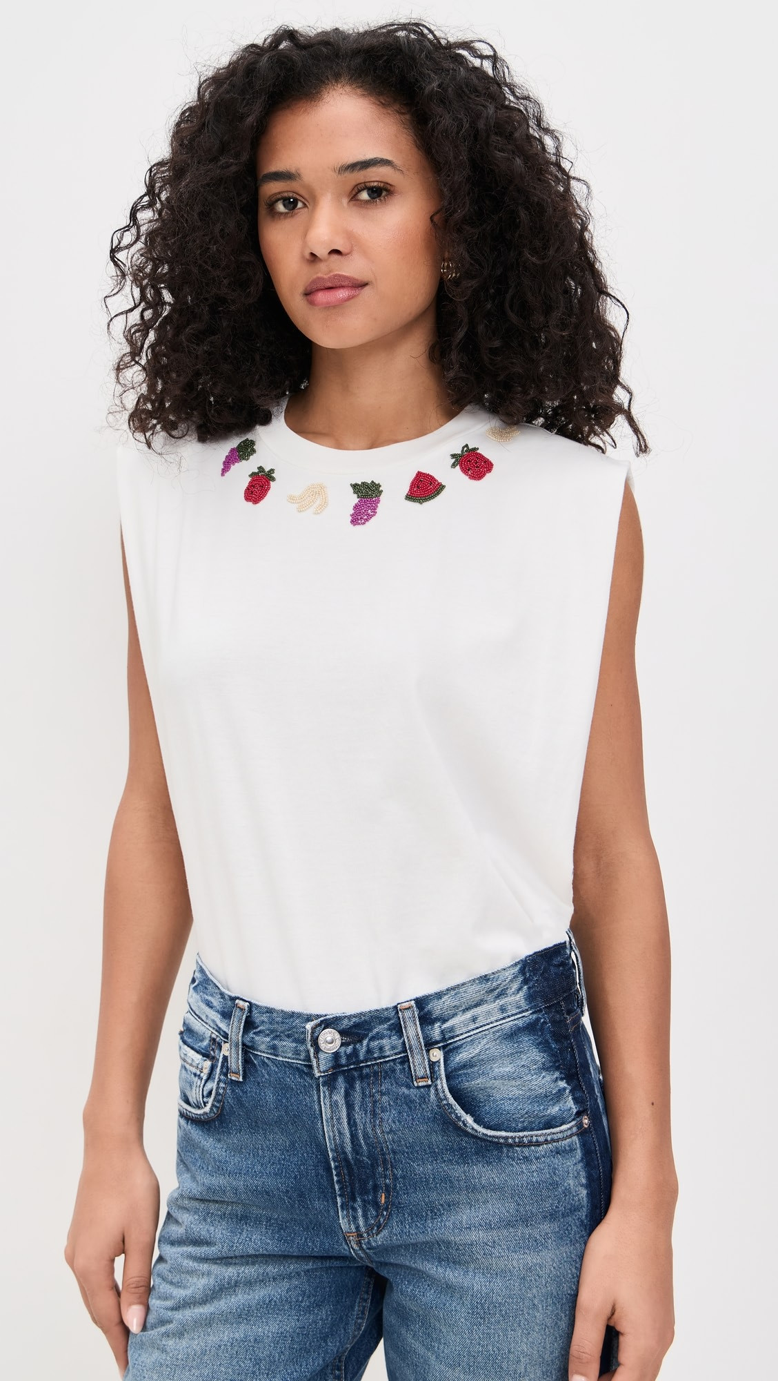 FARM Rio Beaded Tank | Shopbop | Shopbop