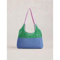 White Stuff Crochet Tote Shopper Blue Mix | Marks & Spencer (UK)