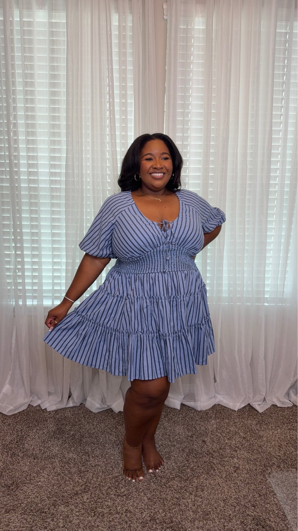 Loving this @Torrid Belle Isle Puff Sleeve Mini Dress it’s great for the summer and can be dressed up or down!

#LTKootd #LTKPlusSize #LTKgrwm