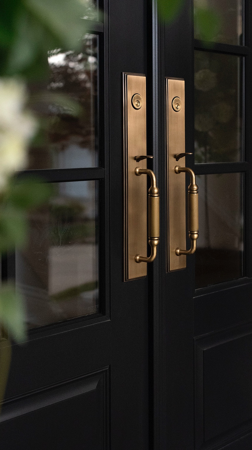 My top two (designer approved) choices for brass exterior door hardware! 

#LTKHome #LTKWatchNow