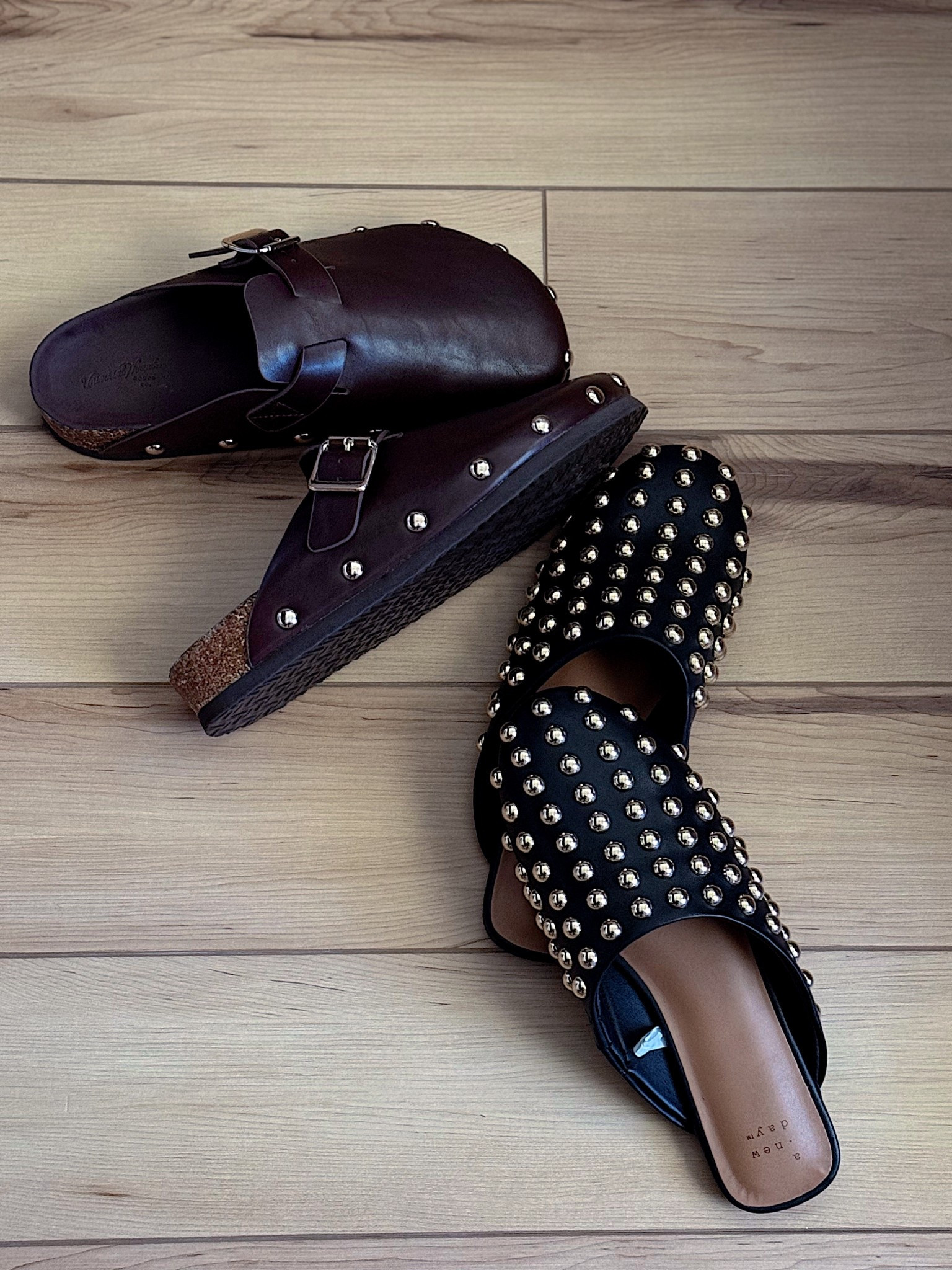 studded slides mules target faux leather 

#LTKStyleTip #LTKFindsUnder50 #LTKShoeCrush