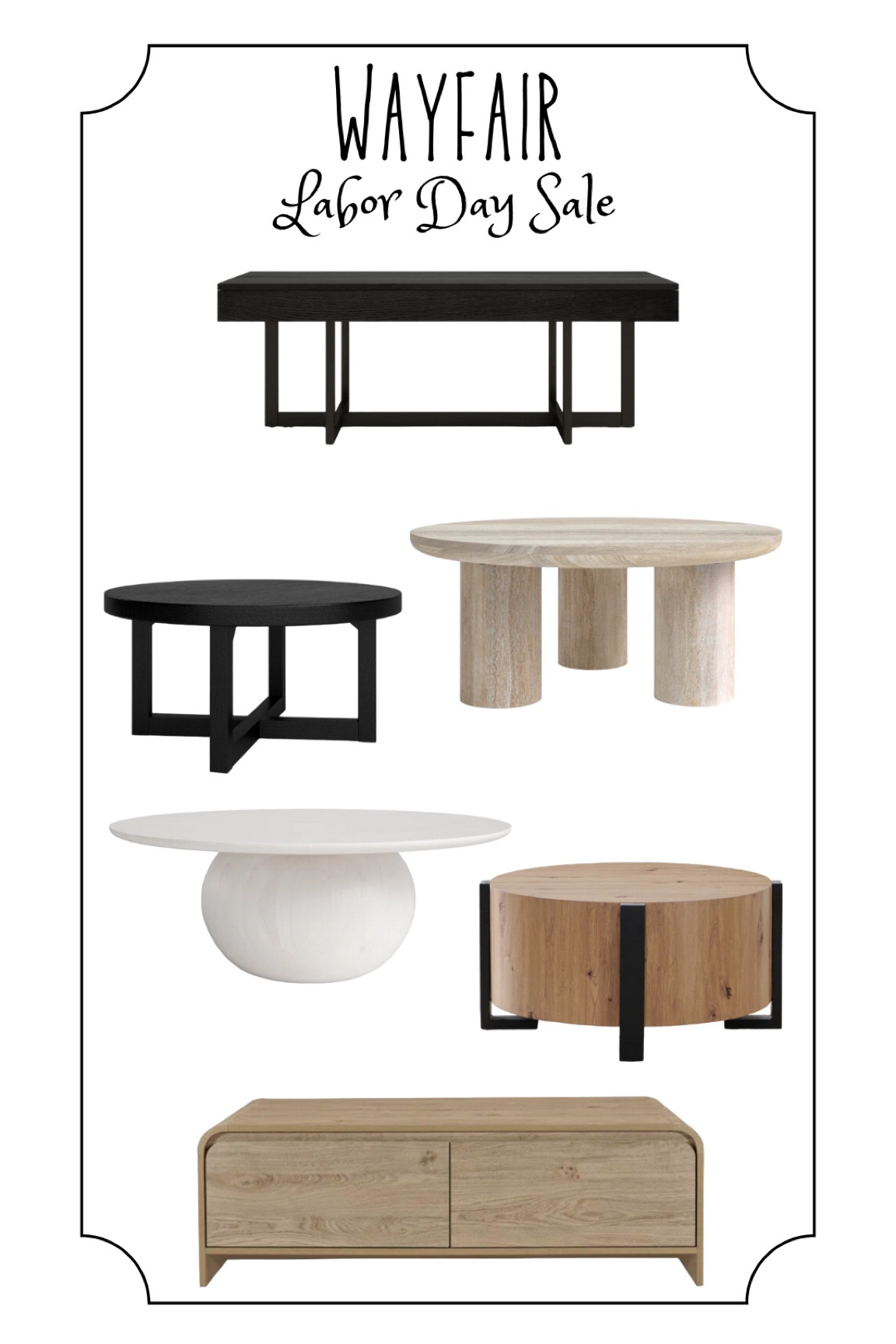 Wayfair Labor Day Sale Coffee Tables

#LTKHome #LTKSaleAlert