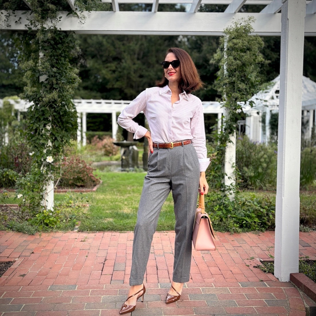 I love styling a button up shirt all year round, esp. the high-end quality & great fit ones by @farinazwomen |AD

If you haven’t tried her shirts yet, you’re in for a treat 👌 truly!  They are by far the BEST I’ve owned for the value & they keep well year after year. Always the MOST STYLED (if you see my stories you’ll know :)

*100% mercerized cotton from Italy 
*perfect fit - not boxy or with extra fabric around the body 

✨use code MSY15 for 15% off✨
Wearing the DOUBLE COLLAR , PINK STRIPE

Heels @inez ~ Caterina15 for 15% off 
Jewelry @germankabirski MESTYLINGYOU20 for 20% off 

Shop all via 🔗 in bio 

‼️check stories for info on button up vs button down 😉 I see it used the wrong way so many times & wanted to help‼️

#buttonupshirt #luxuryshirts #tailored 
#farinaz #inez #styleover40