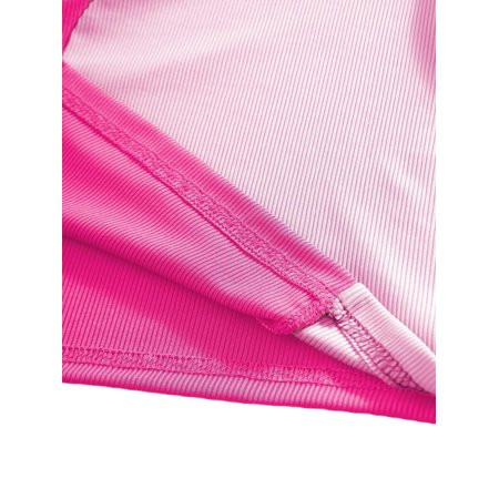 Casual Colorblock Rib-Knit Tank Round Neck Women s Tank Tops Camis(12) | Walmart (US)