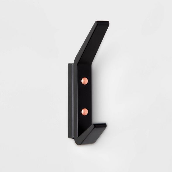 Rustic Rivet J Decorative Hook Black - Project 62™ | Target