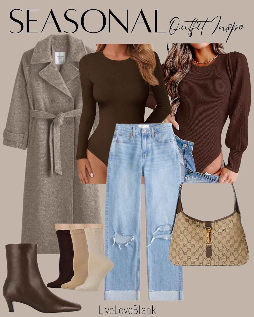Casual outfit idea 
Seasonal outfit 
Bodysuits and distressed jeans 
Trench coat


#LTKmomlife #LTKOver40 #LTKSeasonal