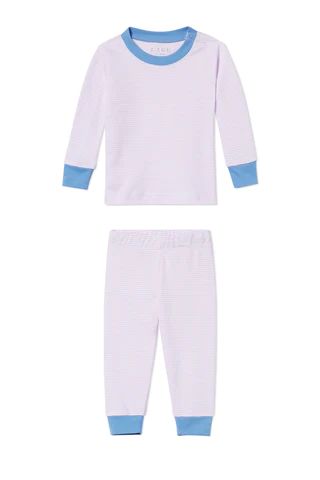 Baby Long-Long Set in Rose | LAKE Pajamas