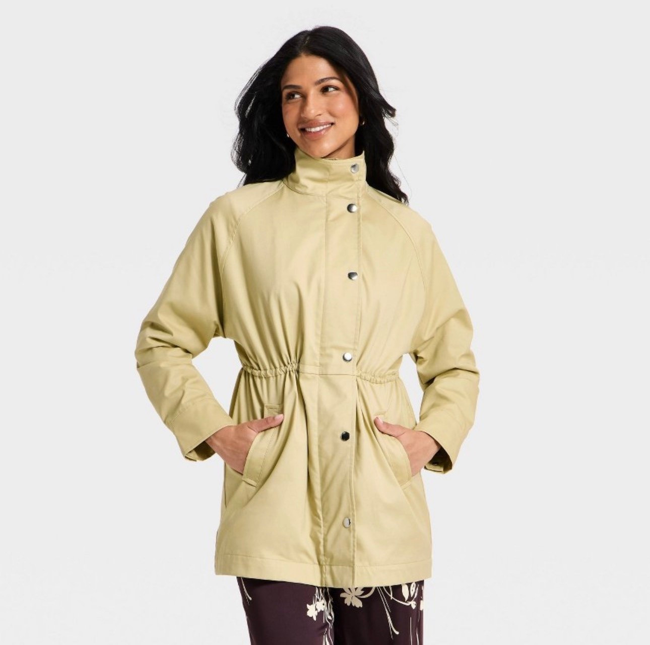 Anorak jacket with cinched waist! Currently on sale for $38.50!

#LTKootd