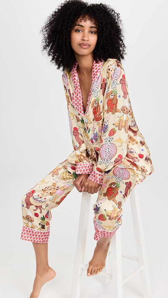 Dog Desserts Long PJ Set | Shopbop