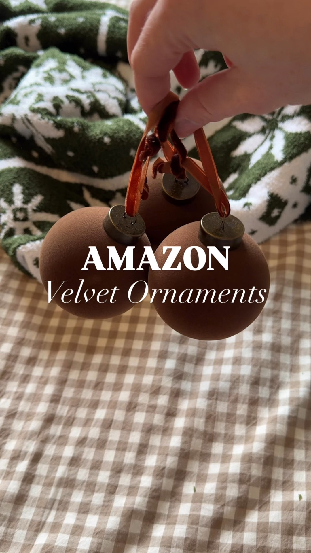 Velvet Ornaments! These are stunning! Come in a pack of 15 with lots of color options! 

#LTKHoliday #LTKHome #LTKSeasonal