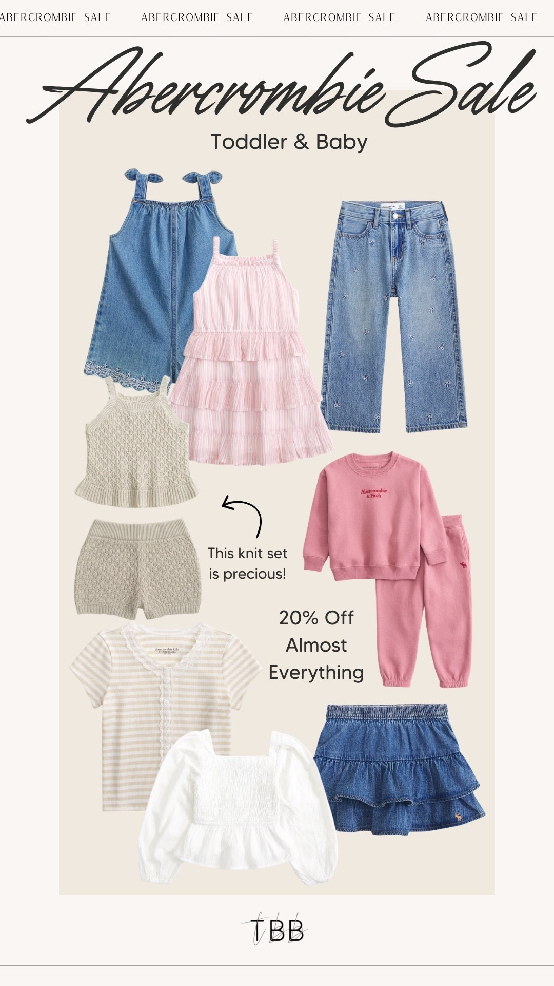 @abercrombie’s denim sale includes toddler and baby clothes too! Get 40% off denim and 20% off almost everything else 🤍 + use stackable code DENIMAF for an additional 15% off!

#LTKBaby #LTKKids #LTKSaleAlert