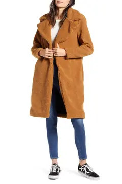Wubby Teddy Car Coat | Nordstrom