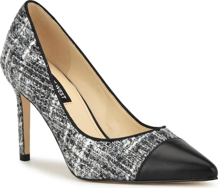 Enda Pointed Cap Toe Pump (Women) | Nordstrom