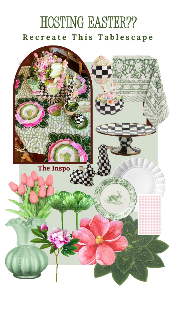 Recreate this Tablescape for Easter!! This one is very trendy 

 #LTKSeasonal #LTKHome #LTKSaleAlert