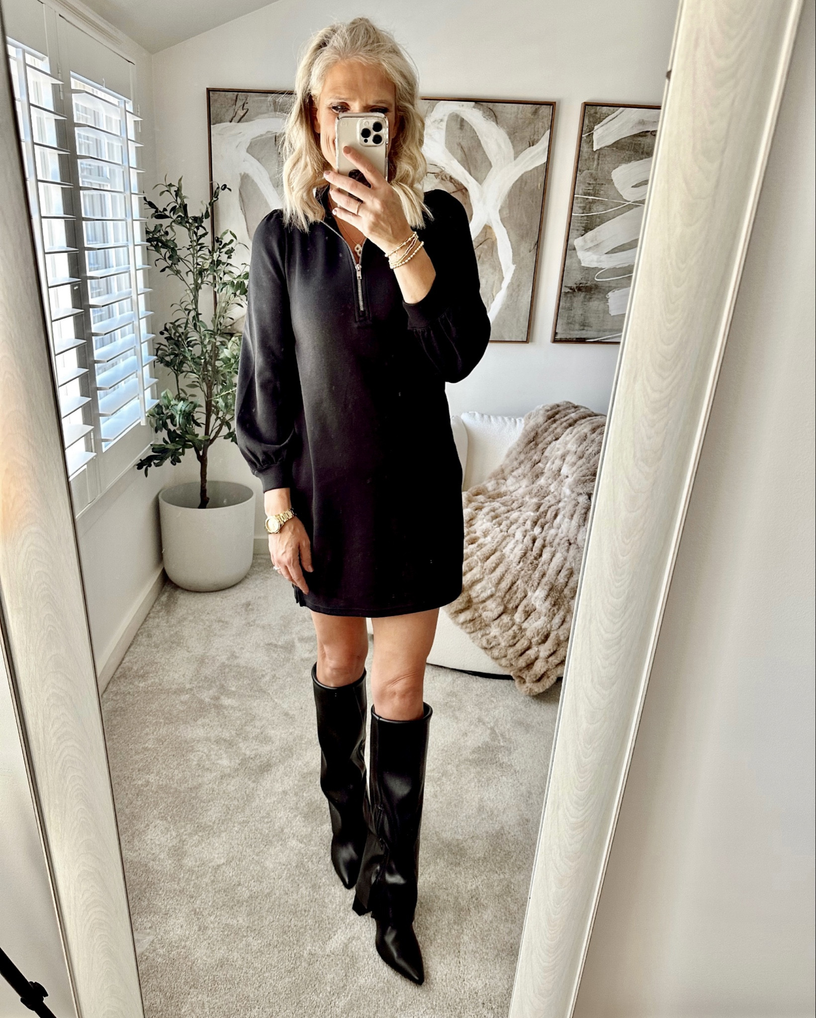Walmart @walmartfashion #walmartpartner Fall wardrobe must-haves! Both of these dresses I am wearing a size small, and the sweater a medium. Run TTS #walmartfashion

#LTKWorkwear #LTKStyleTip #LTKOver40