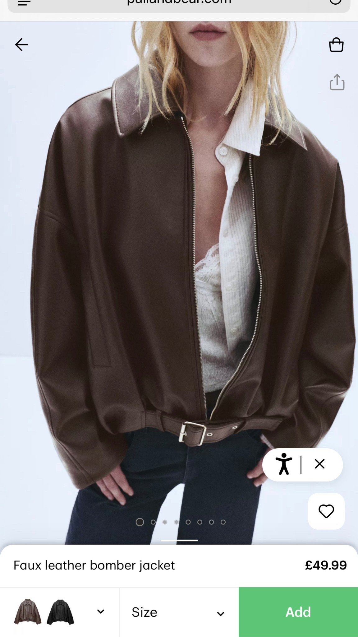 Pull and bear brown jacket 🧸🐻

#LTKautumn