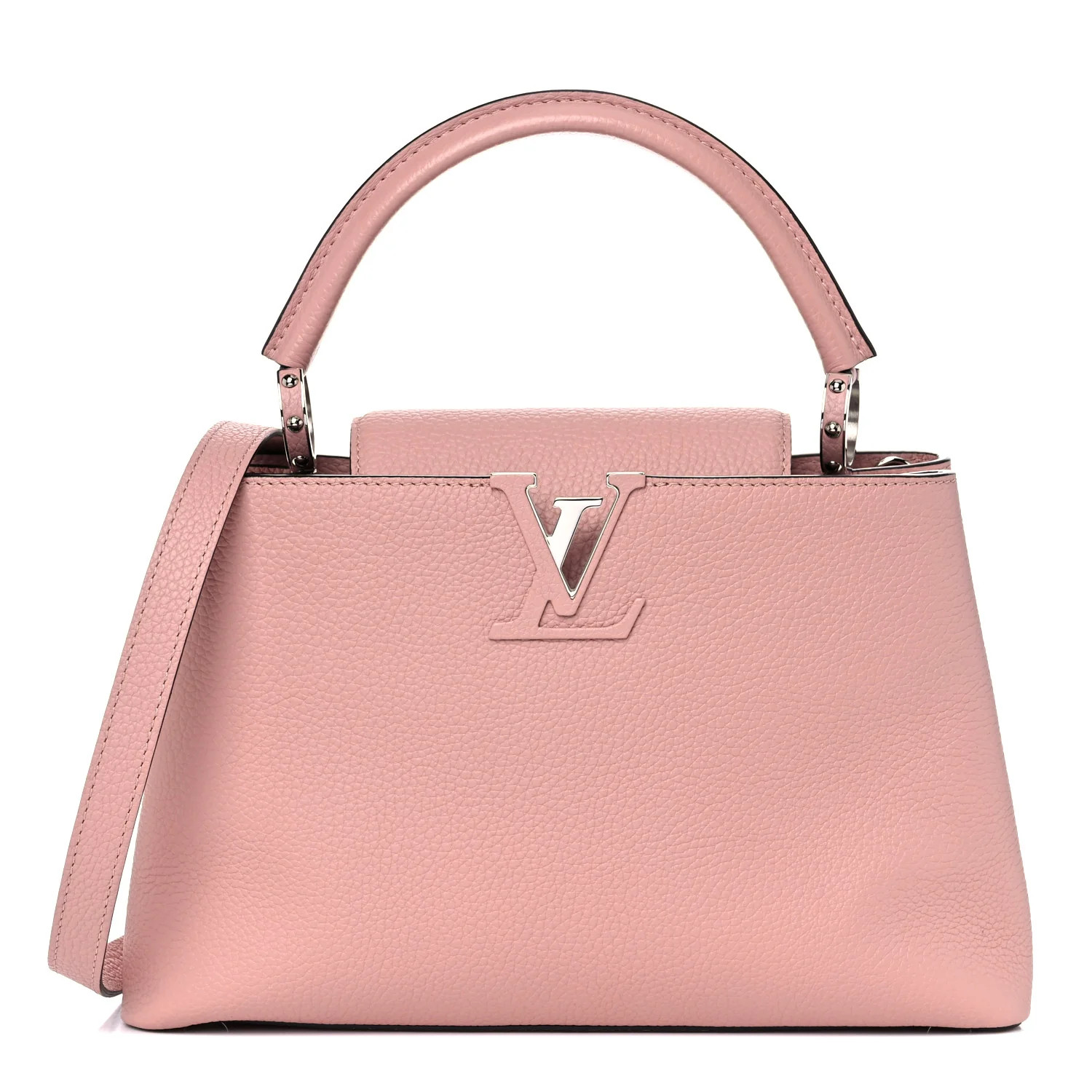 LOUIS VUITTON Taurillon Capucines PM Magnolia | FASHIONPHILE | Fashionphile