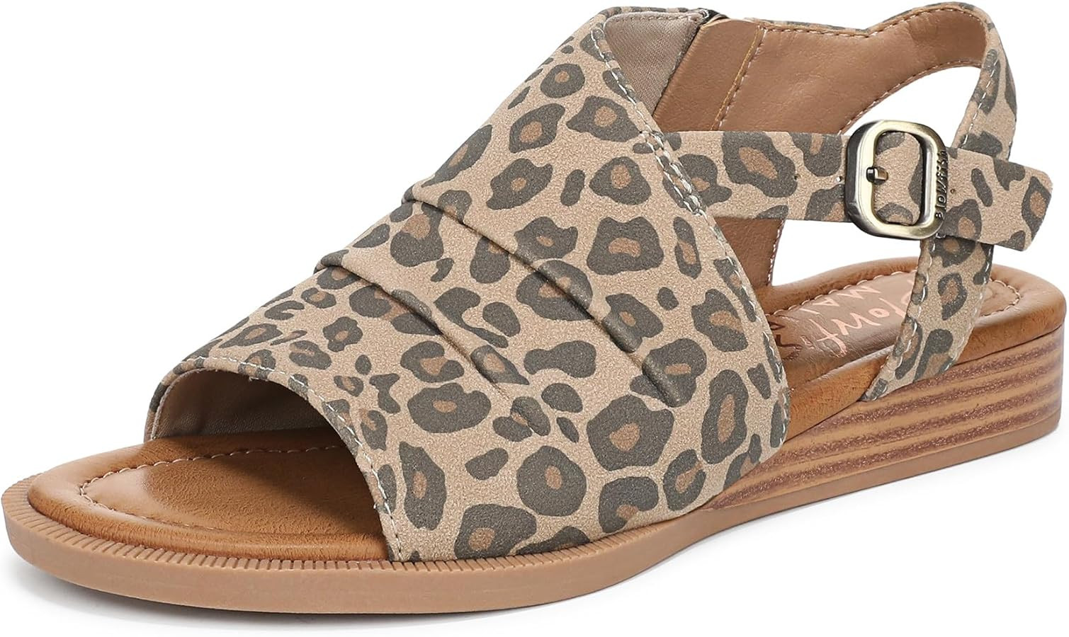 Amazon.com | Blowfish Malibu Women's Aspire Sandal Sand Leopard 9 M | Flats | Amazon (US)