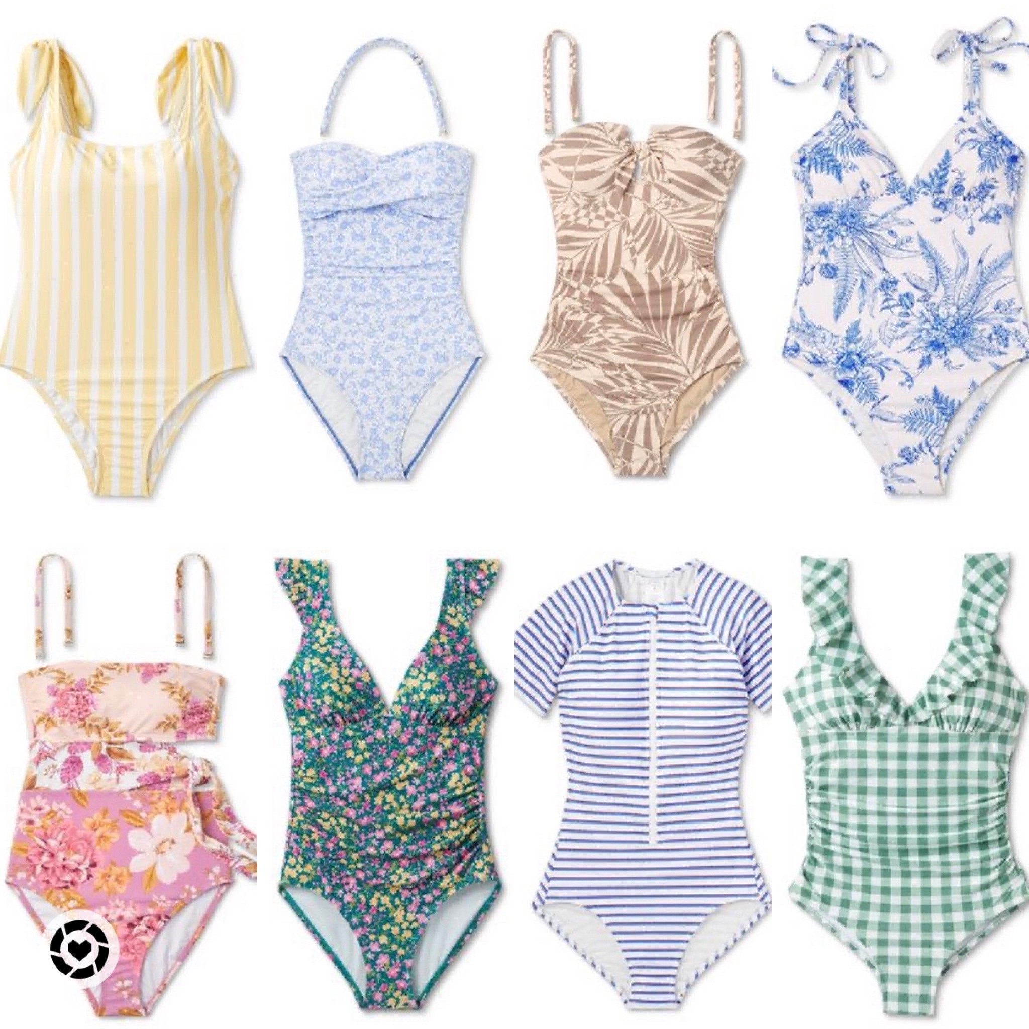 30% off SALE Target one piece swimsuits 
Target style 
Target finds 
Summer
Beach vacation 
What to pack
Mom bathing suit
Flattering 
With sleeves 
Striped 
Gingham 
Floral
Blue
White
Green
Yellow
Affordable 

#LTKSeasonal #LTKswim #LTKunder50