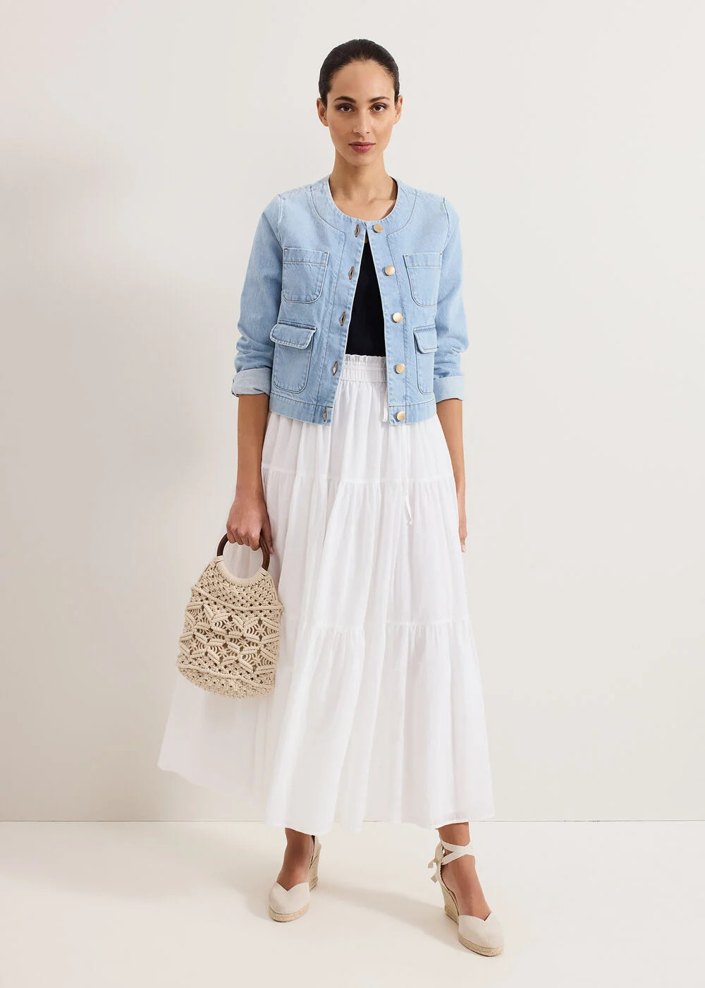 Ripley Denim Jacket | Phase Eight UK | | Phase Eight