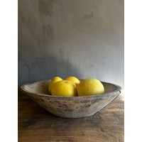 Large Vintage Decorative Wood Bowl | Etsy (US)