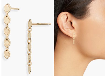 14k yellow gold earrings. Love these as an everyday alternative to gold hoops. Easily go from day to night. 50% off. 

#LTKSaleAlert #LTKStyleTip